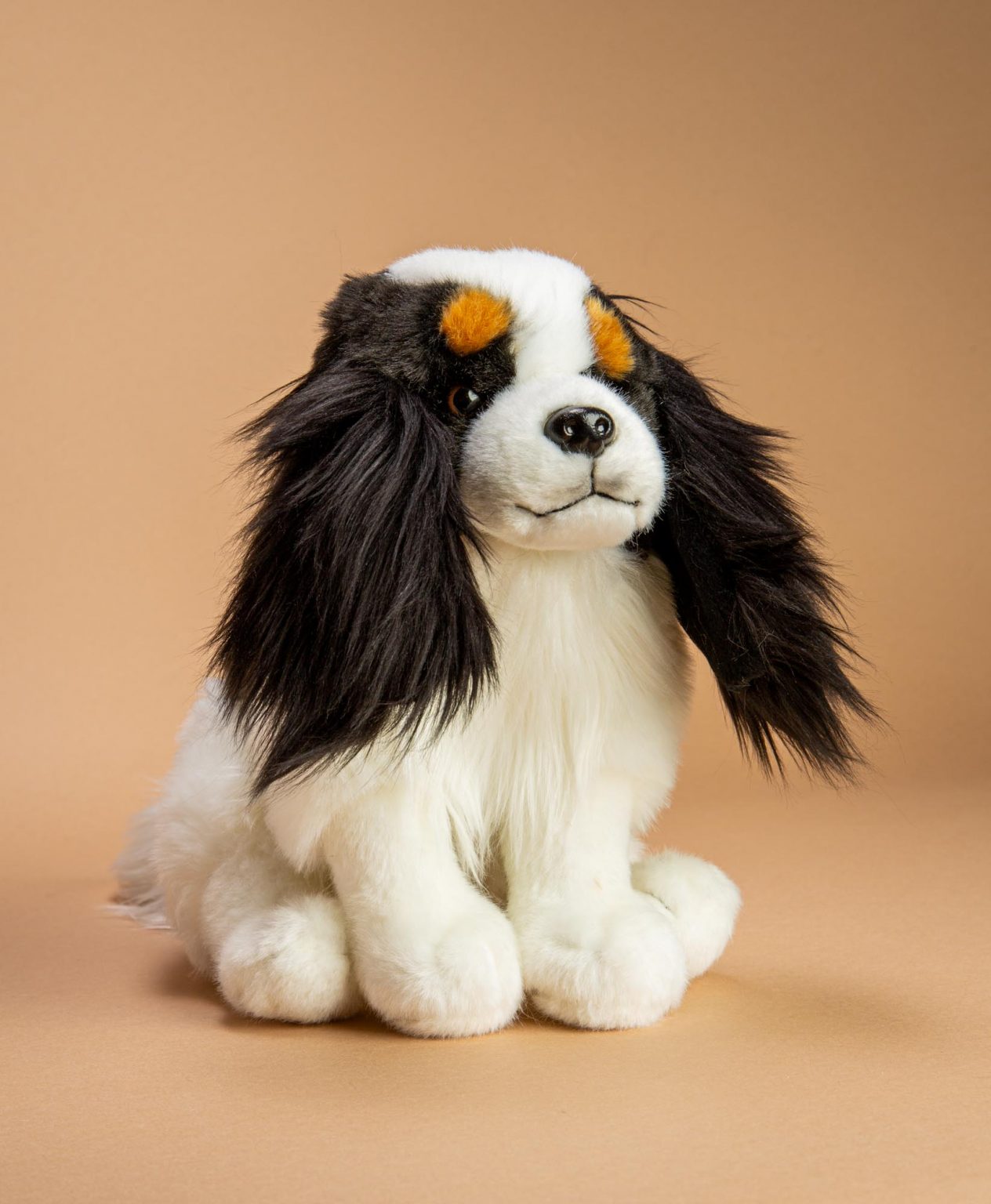 Tri-Colour King Charles Spaniel soft toy dog gift - Send a Cuddly