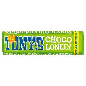Tony's Dark Almond Seasalt Chocolate Bar