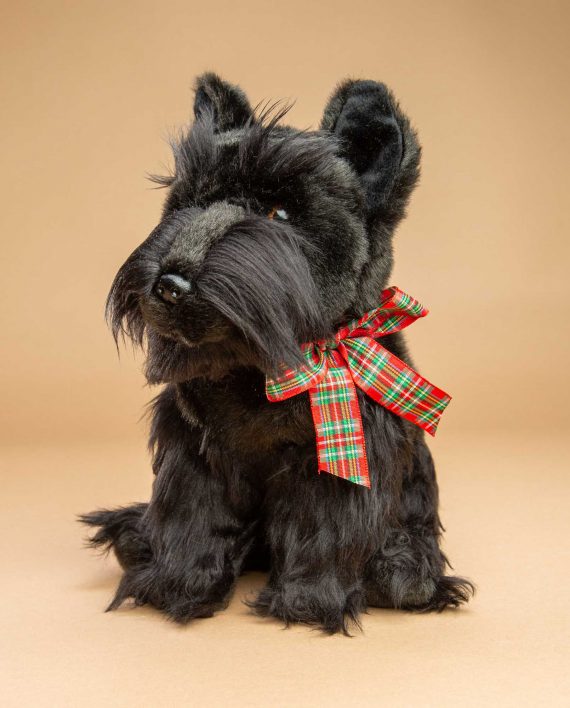 Smart Scottish Terrier Soft Toy Dog Soft Toy Gifts Send a Cuddly
