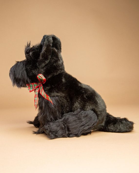 Smart Scottish Terrier Soft Toy Dog Soft Toy Gifts Send a Cuddly