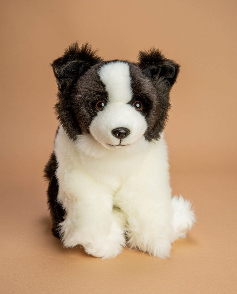 Handsome Border Collie Soft Toy Soft Toy Dogs Send a Cuddly