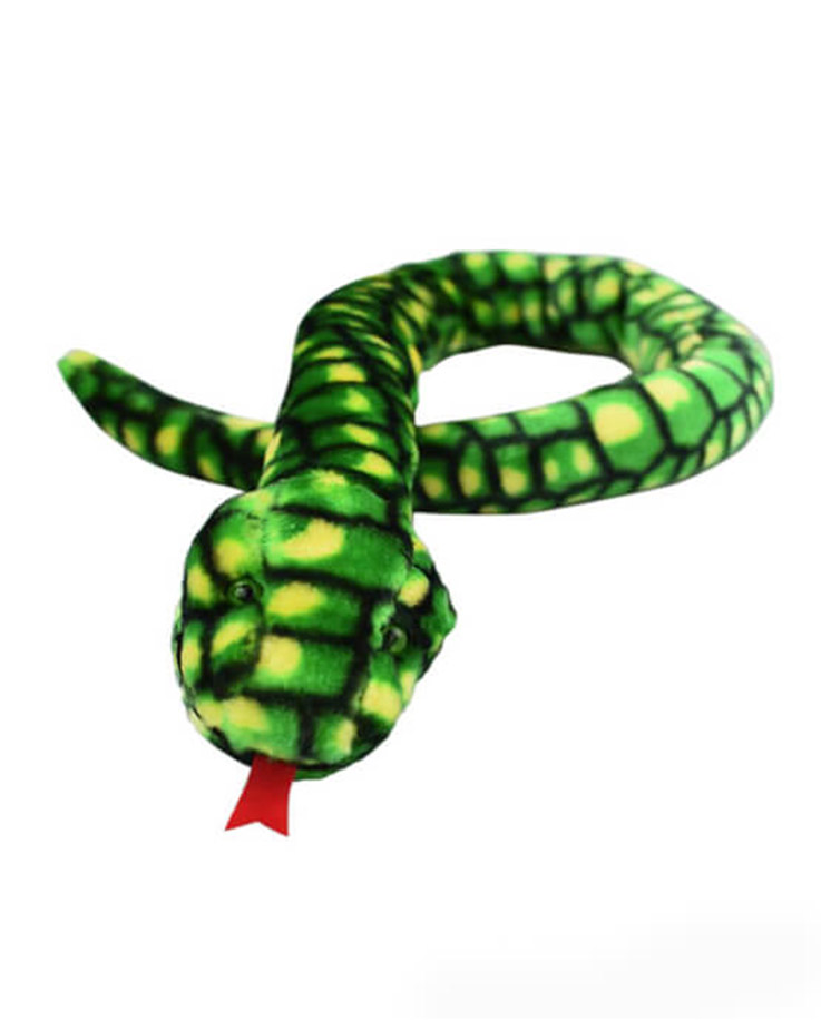 Snazzy Green and Yellow Snake Soft Toy | Snake Gift Idea