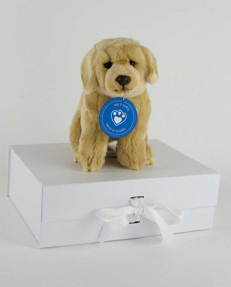 labrador puppy soft toy