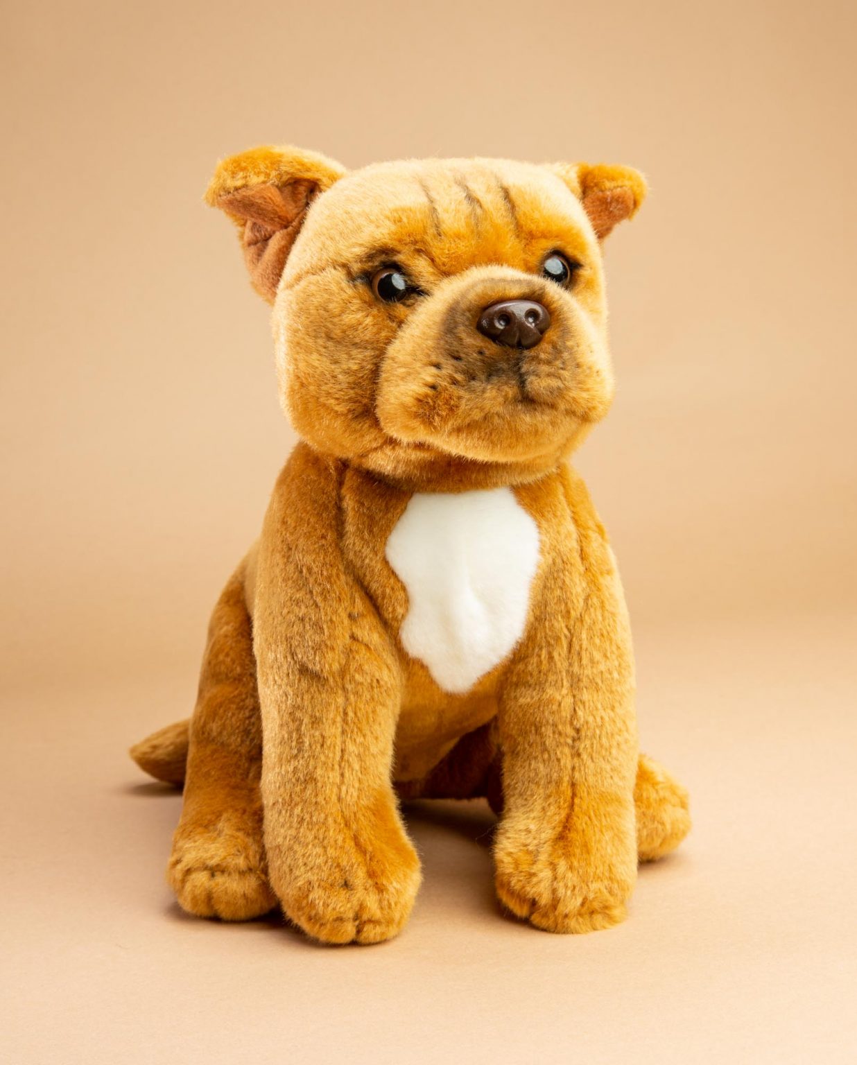 Staffordshire Bull Terrier Red Soft Toy Gift - Send a Cuddly