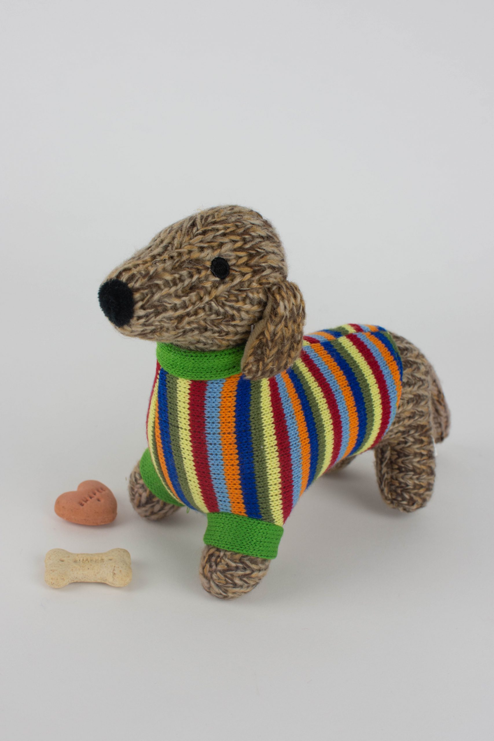 cuddly sausage dog toy