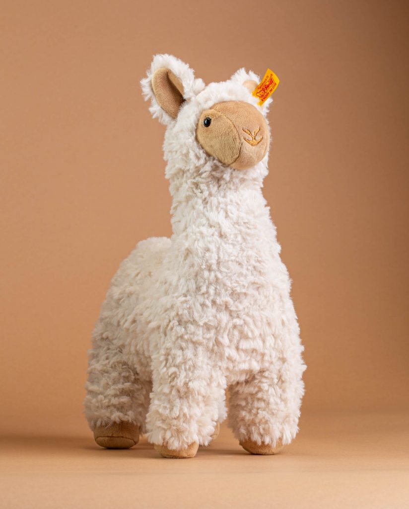 Steiff Leandro Llama Cream Llama Soft Toy Gift Idea Send a Cuddly