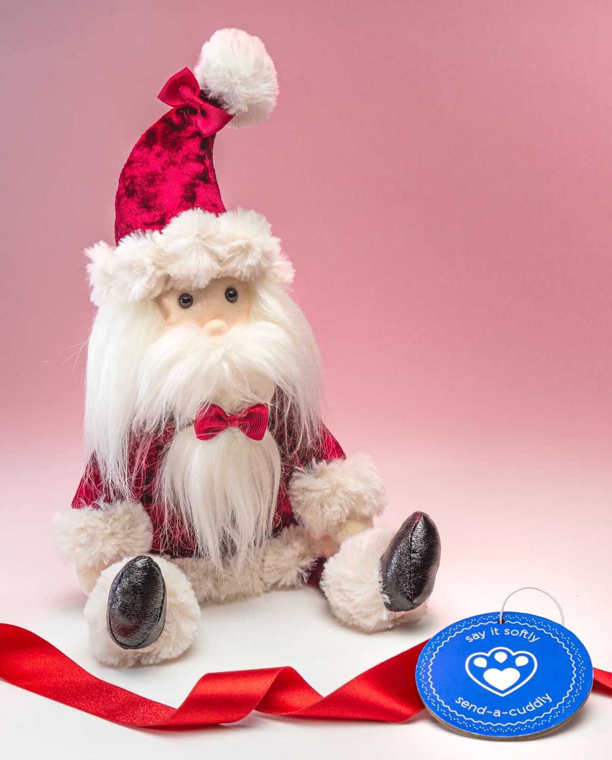 jellycat pink santa