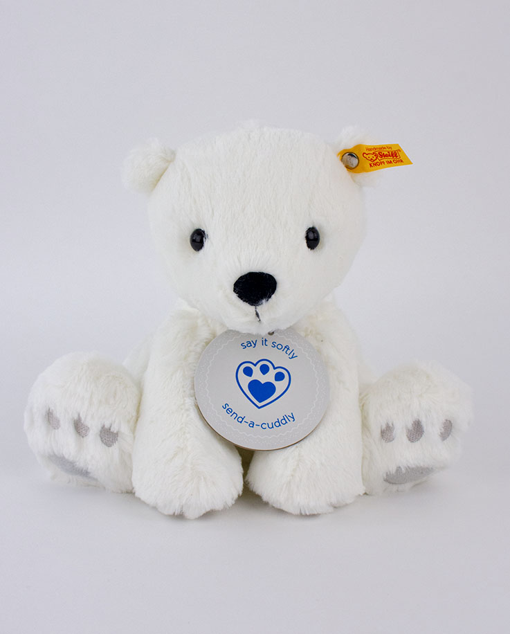 Steiff Lasse Polar Bear Personalised Polar Bear Soft Toy