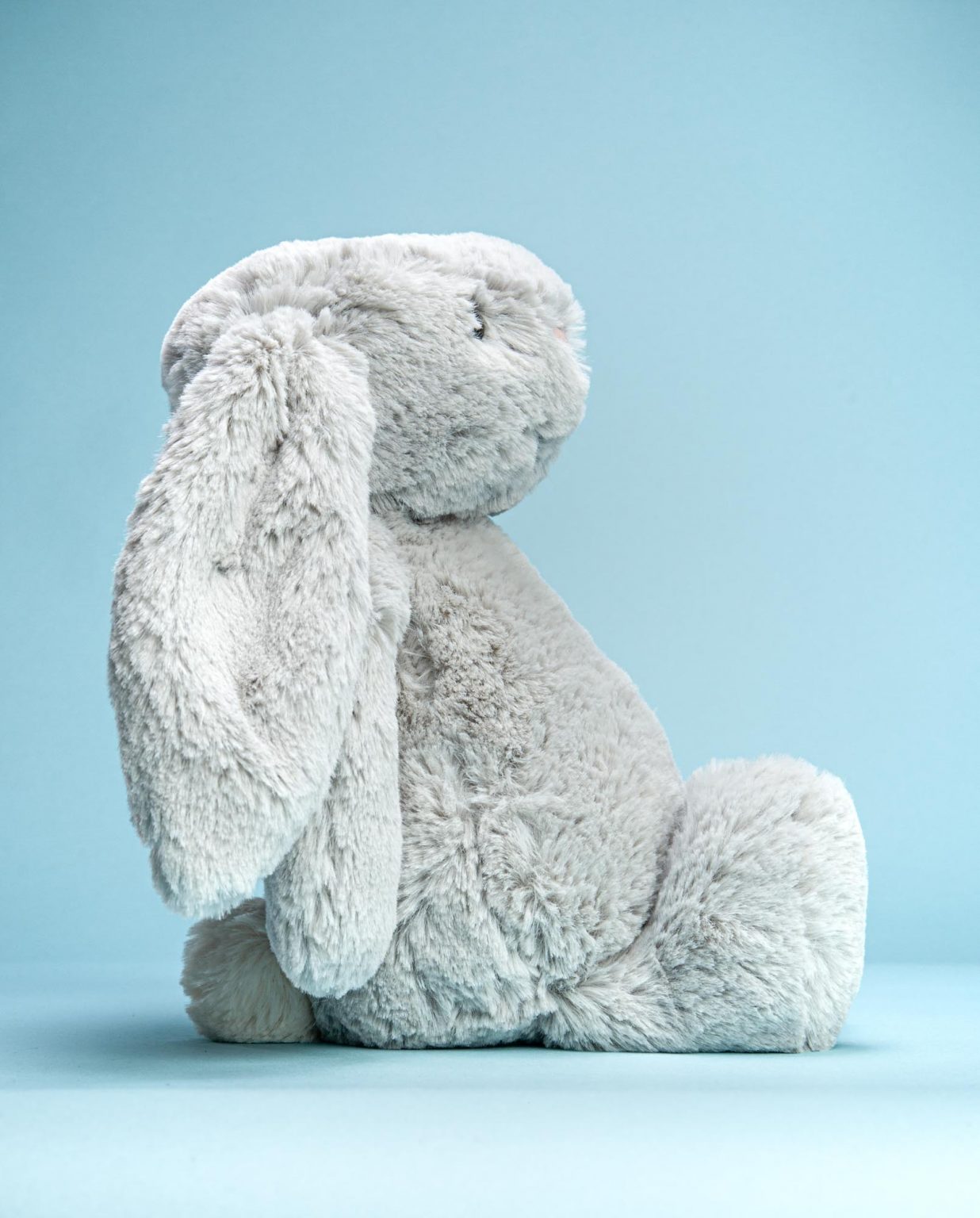 Silver Grey Bunny Soft Toy - Send a Cuddly