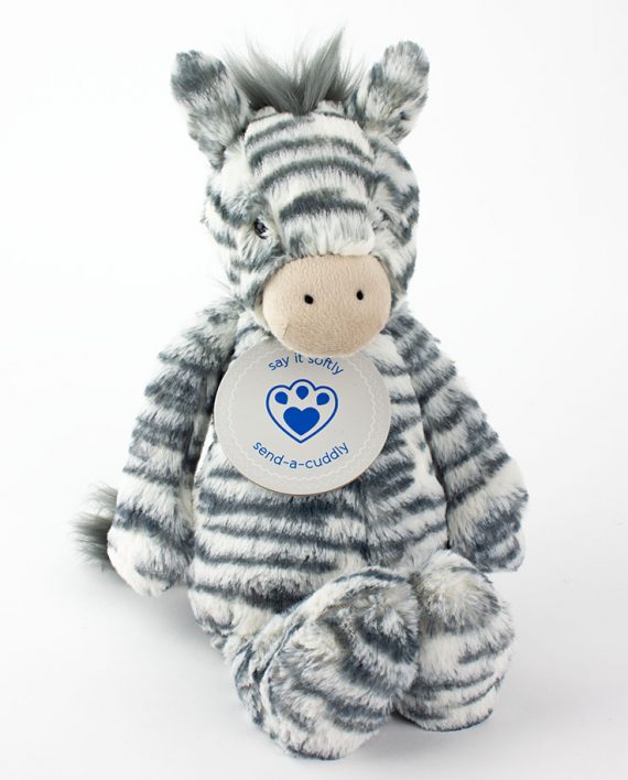Jellycat Zebra Soft Toy Zebra Gift Idea Delivery Send a Cuddly