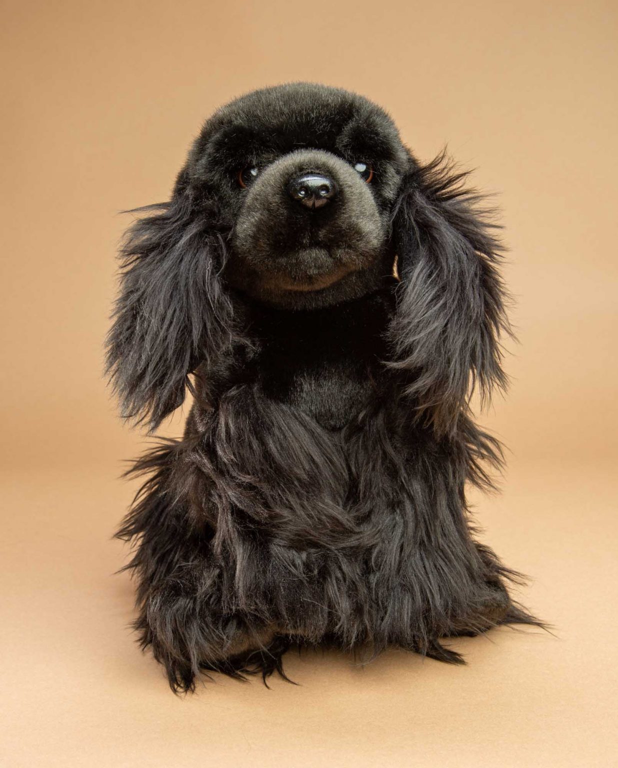 Black Cocker Spaniel Dog Soft Toy Gift - Send a Cuddly