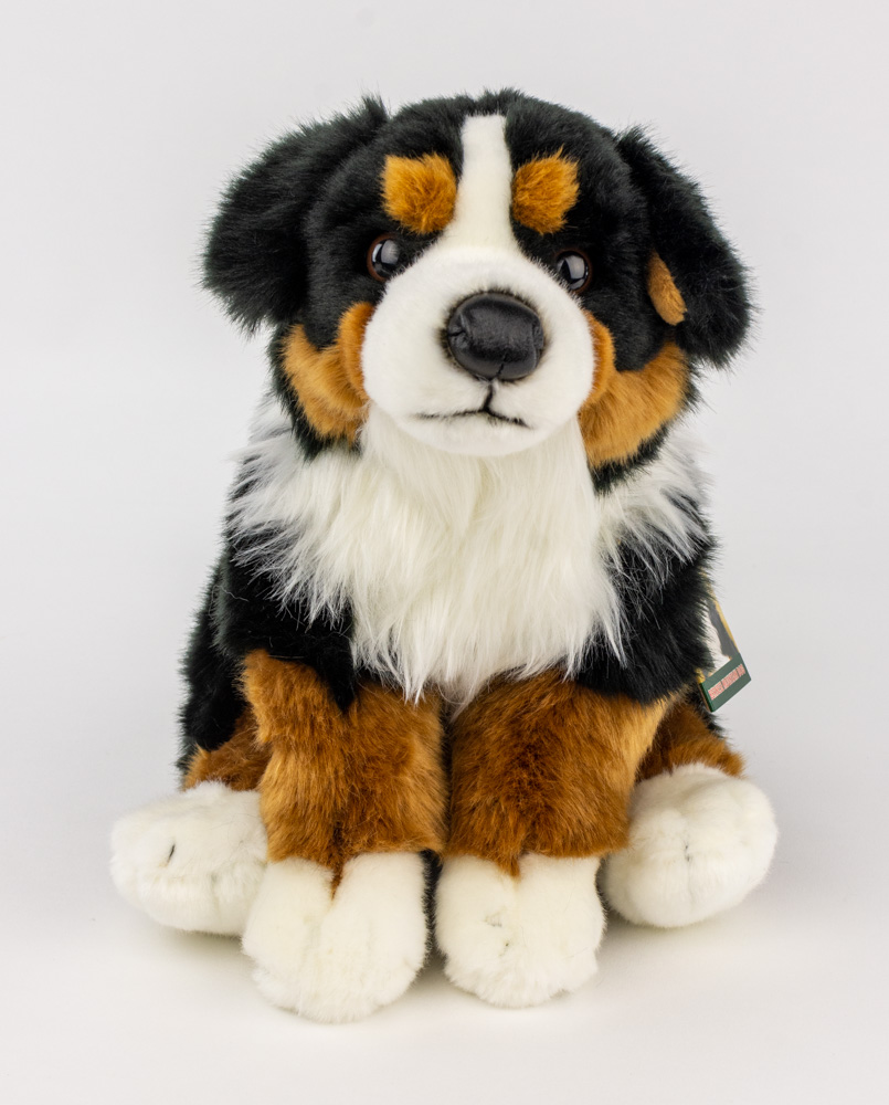 Bernese Mountain Dog Soft Toy Dog Gifts Say it softly Send a Cuddly