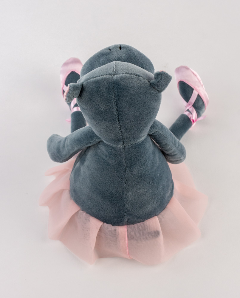 Designer Stuffed Animal Extra Soft Details about   Jellycat Dancing Darcy Ballerina Hippo Plush 