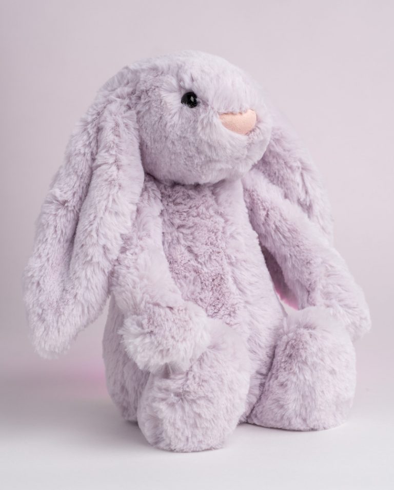 Jellycat Bunny Gift Delivery Bashful Lavender Bunny from Send a Cuddly