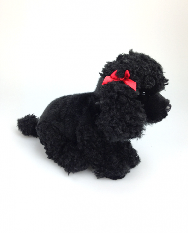 Black Poodle Soft Toy Soft Toy Poodle Cuddly Gifts Send a Cuddly