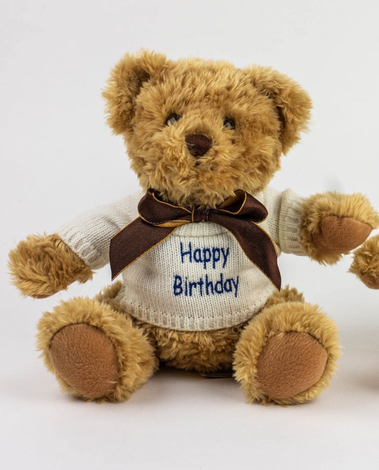 Happy Birthday Teddy Send a bear with your message Send a Cuddly