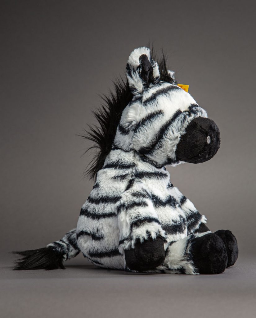 Cuddly Zebra Soft Toy Suitable from Birth Say it softly Send a Cuddly