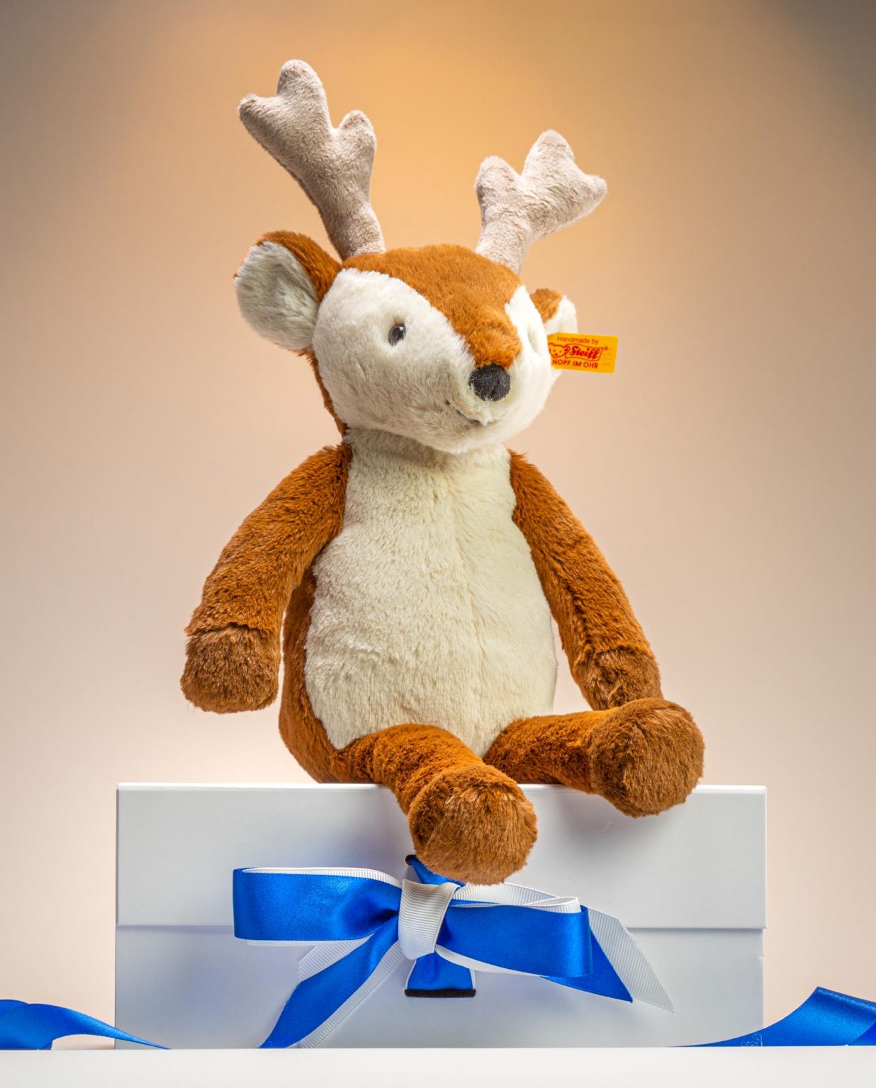 Steiff Nino Deer Soft Toy Gift - Send a Cuddly