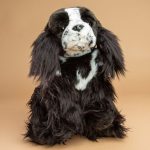 tag, bandana Blue Roan Cocker Spaniel 12" toy gift wrapped or not