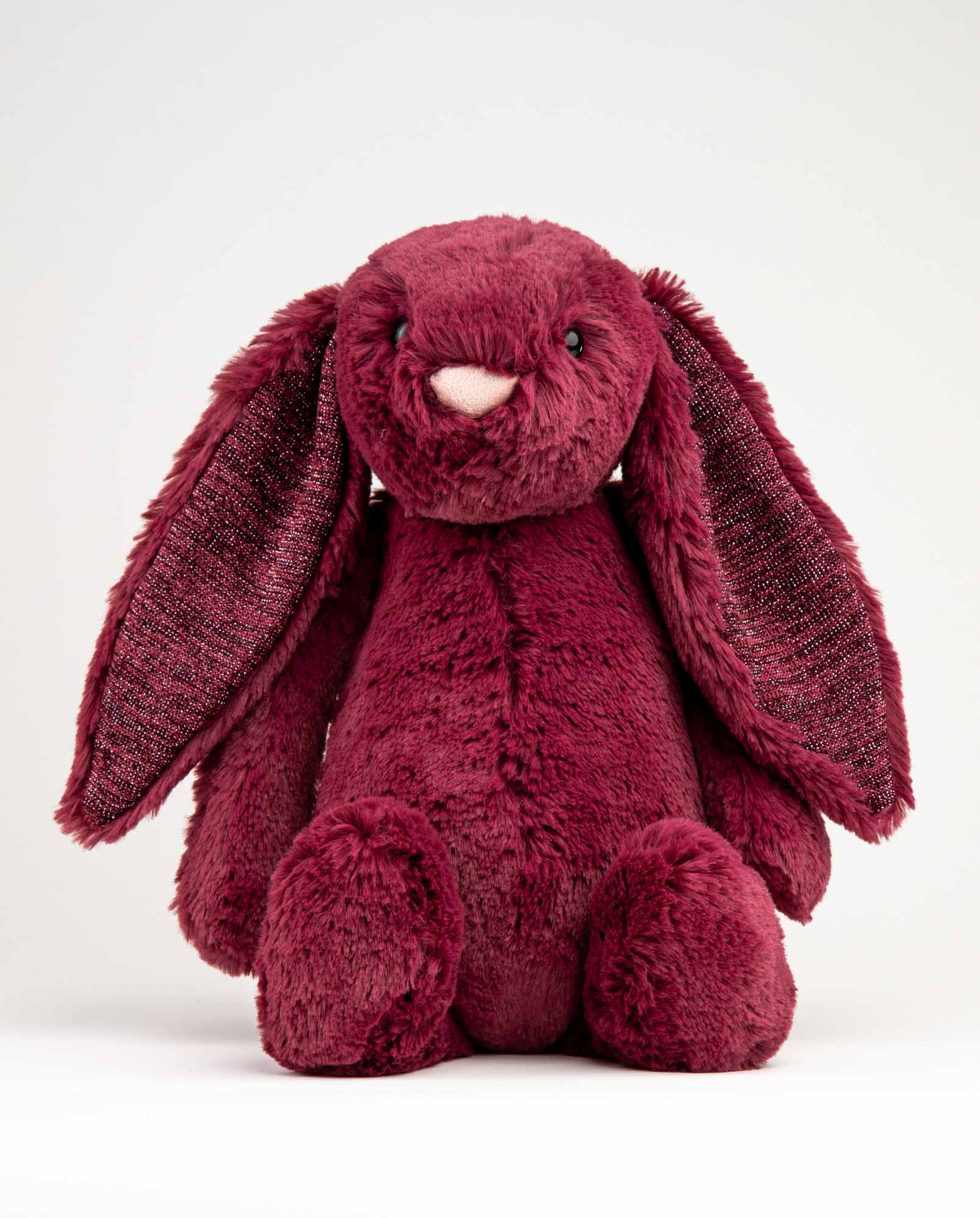 Jellycat Soft Toy Bunny Gift | Sparkly Cassis Bunny from Send a Cuddly
