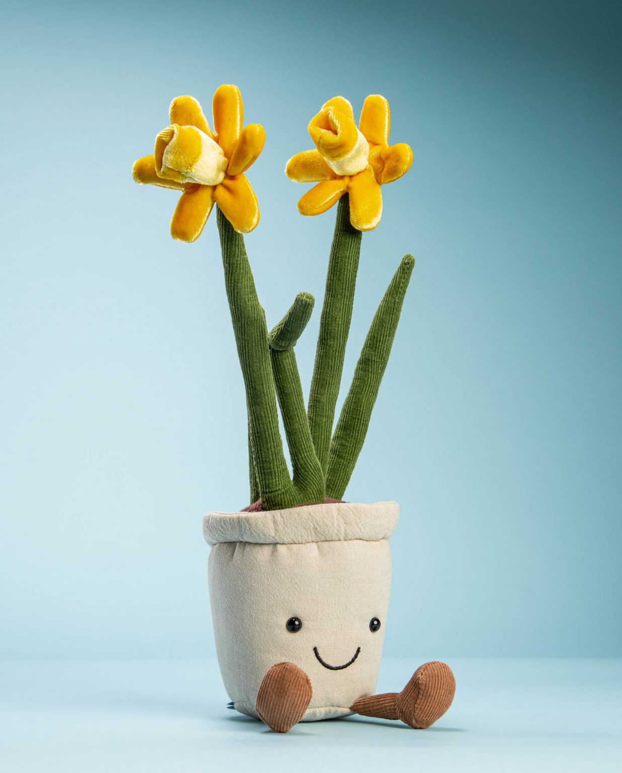 Daffodil flower soft toy gift