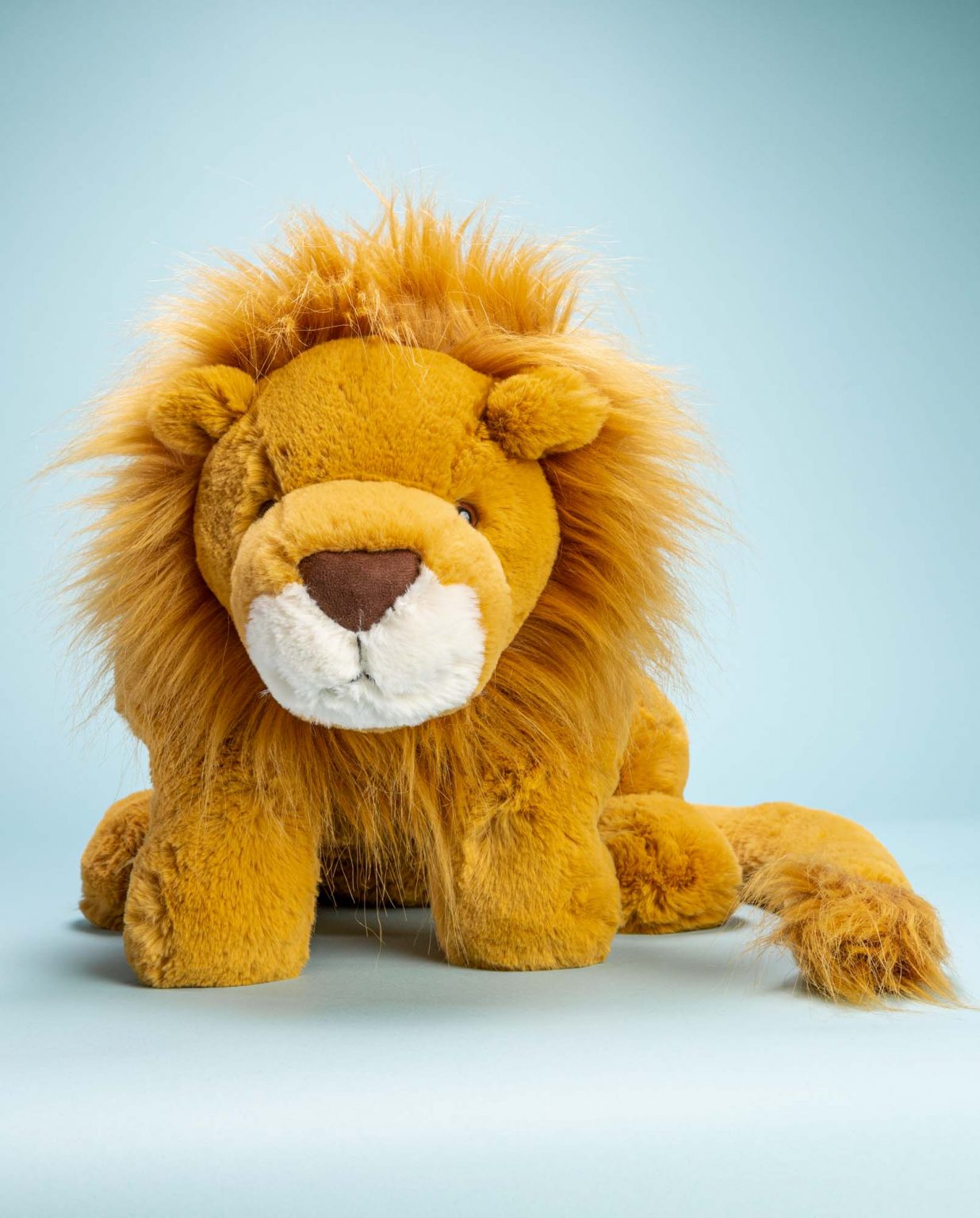 Large Louie Lion soft toy - Send a Cuddly