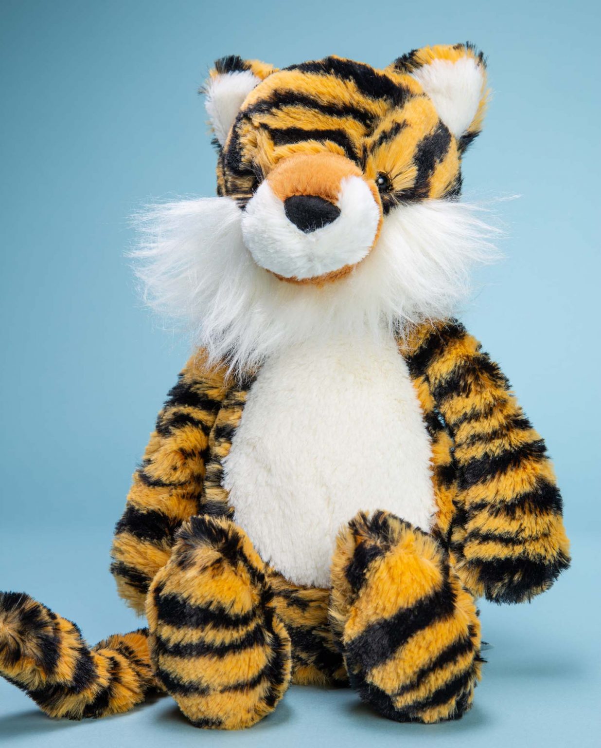 Tiger cuddly soft toy gift