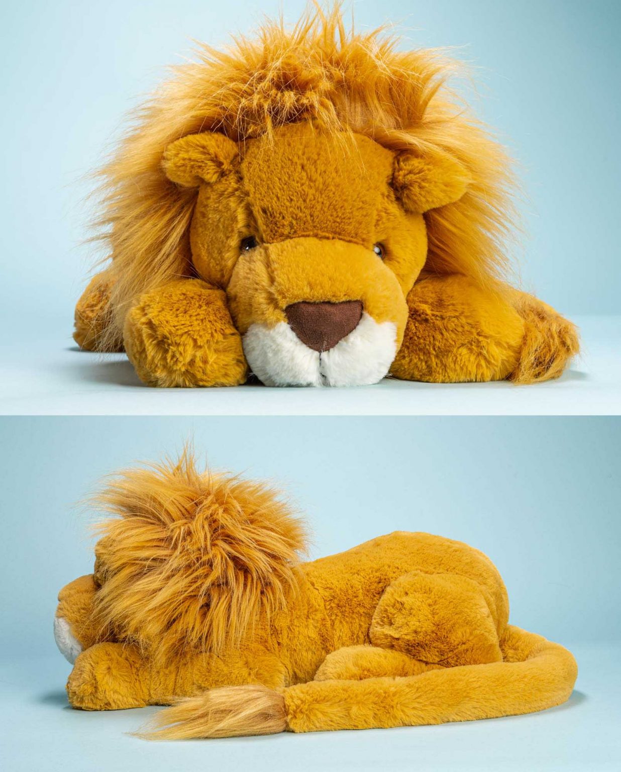 Large Louie Lion soft toy - Send a Cuddly