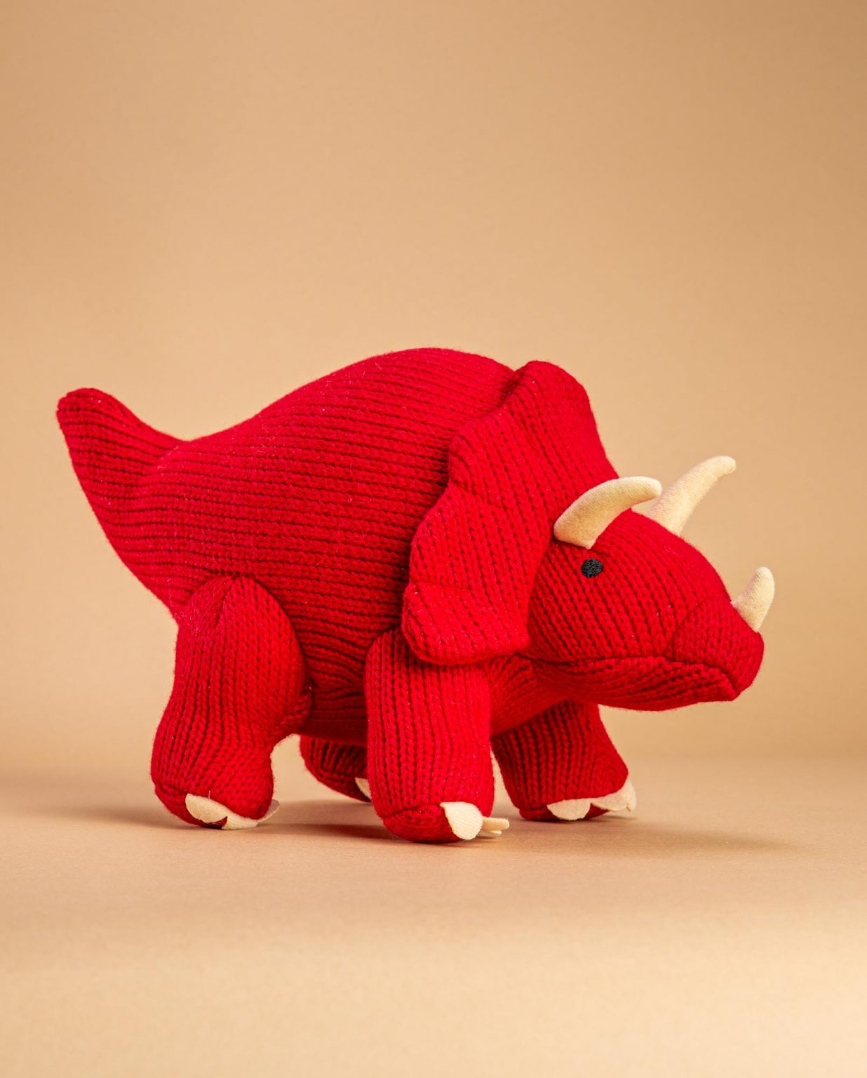 Triceratops Knitted toy