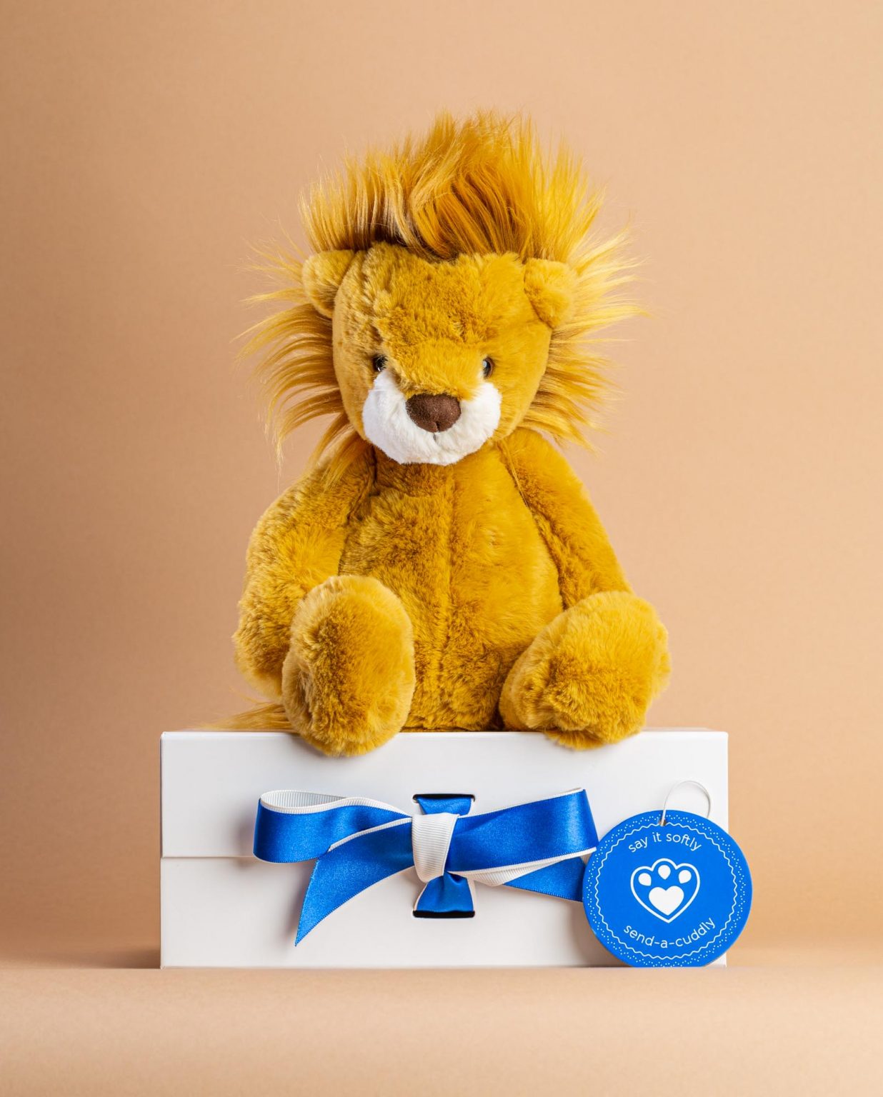 Wumper Lion Soft Toy - Send a Cuddly