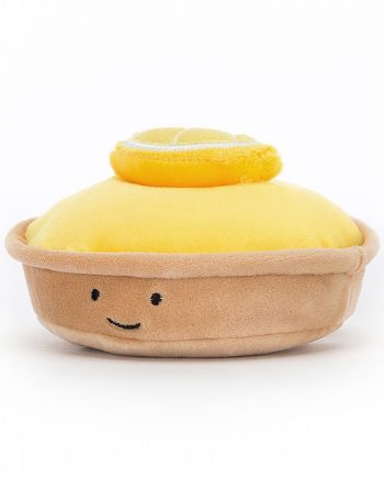 Tarte au Citron lemon tart soft toy by Jellycat - Send a Cuddly