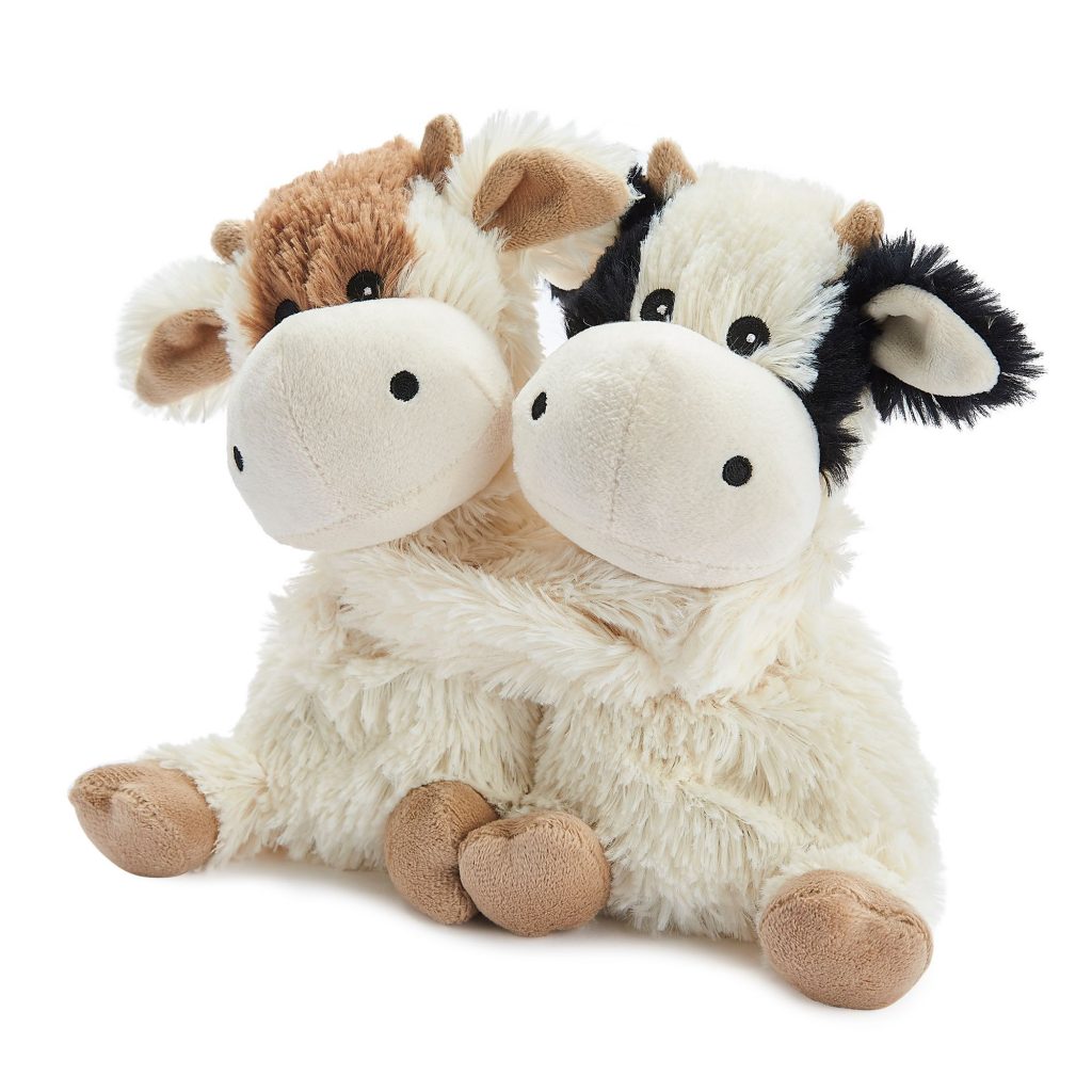 Warmies Heatable Hugging cows soft toy - Send a Cuddly