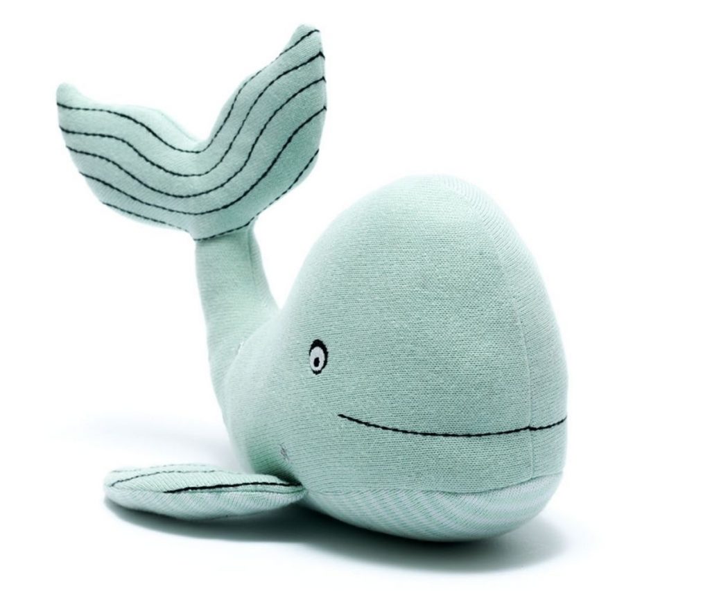 Organic Cotton Whale soft toy - Send a Cuddly