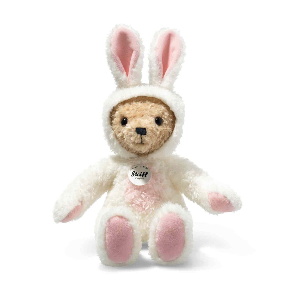 Rabbit Hoodie Teddy Bear by Steiff - Send a Cuddly