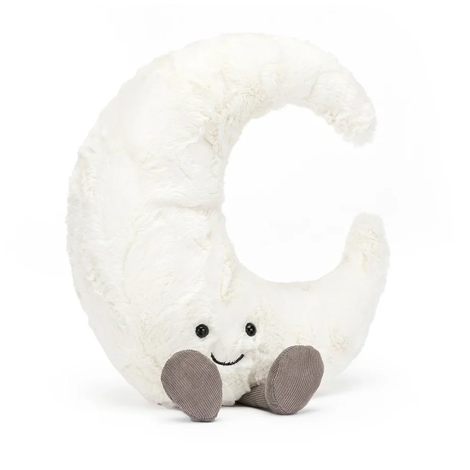 Jellycat white crescent moon cuddly soft toy Send a Cuddly
