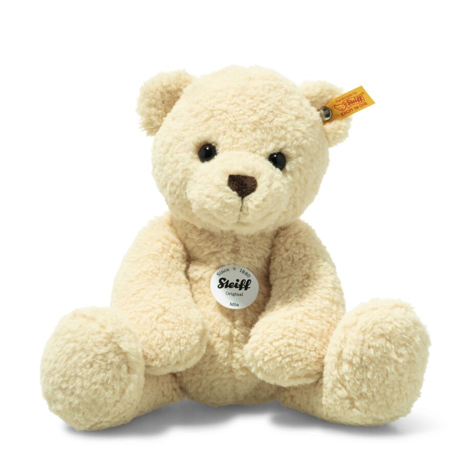 Mila Cream Teddy Bear soft toy by Steiff- Send a Cuddly