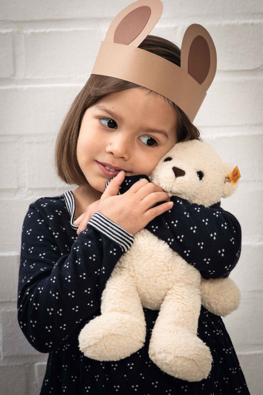 Mila Cream Teddy Bear - Send a Cuddly