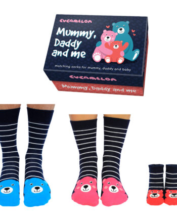 Mummy Daddy and Me Baby Socks - Send a Cuddly