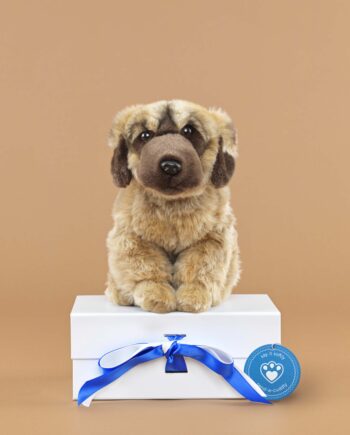 Leonberger soft toy dog - send a cuddly