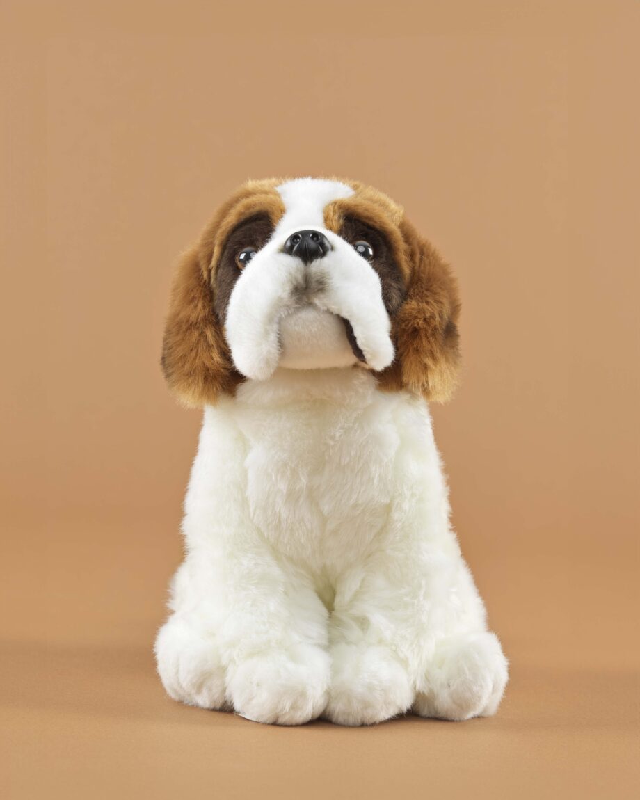 St. Bernard soft toy dog - send a cuddly