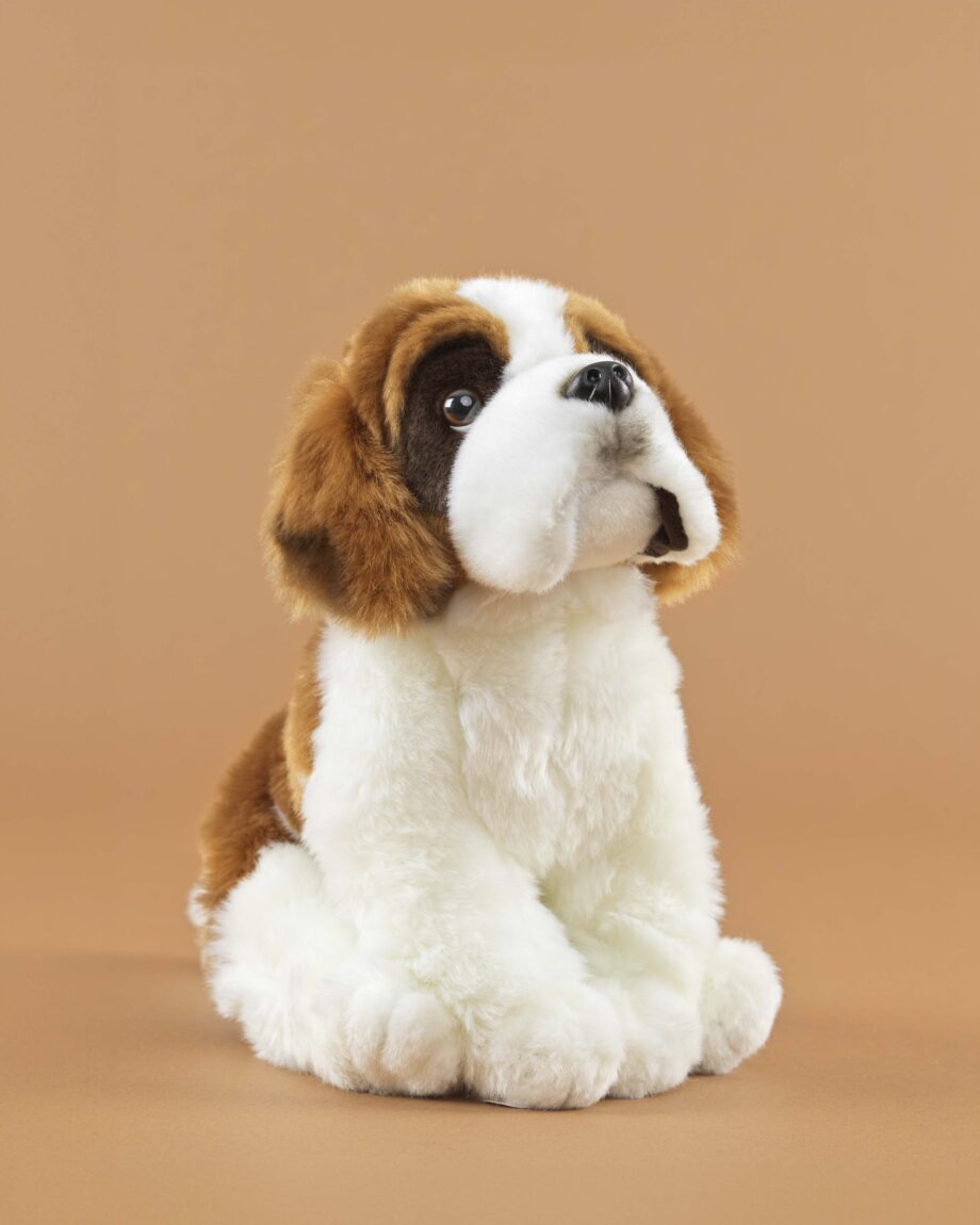 St. Bernard soft toy dog - send a cuddly