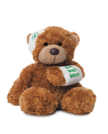 Get Well Soon teddy bear soft toy