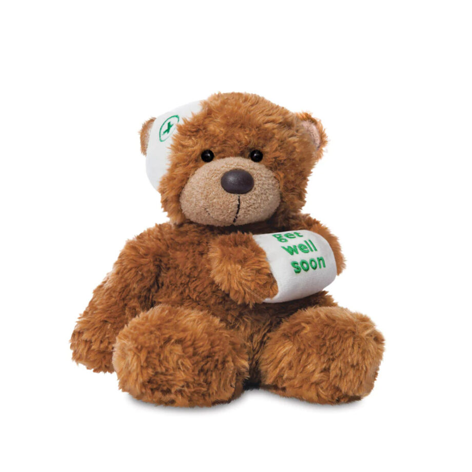 Get Well Soon teddy bear soft toy