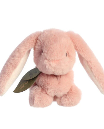 Eco Pink Bunny Rattle - Send a Cuddly