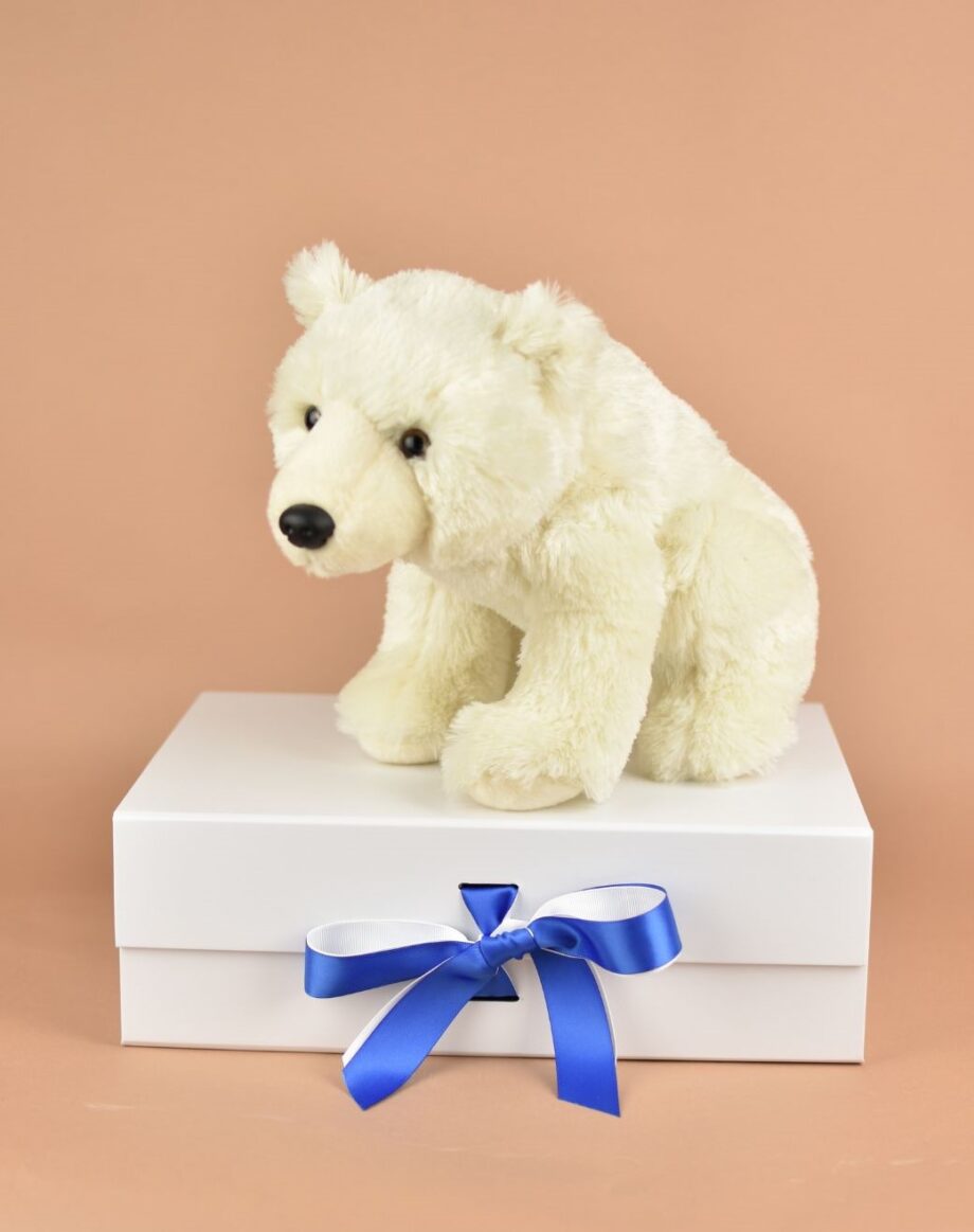 Polar bear soft toy