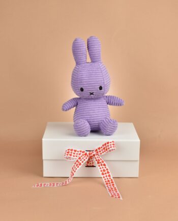 Miffy Corduroy Eco Purple Bunny