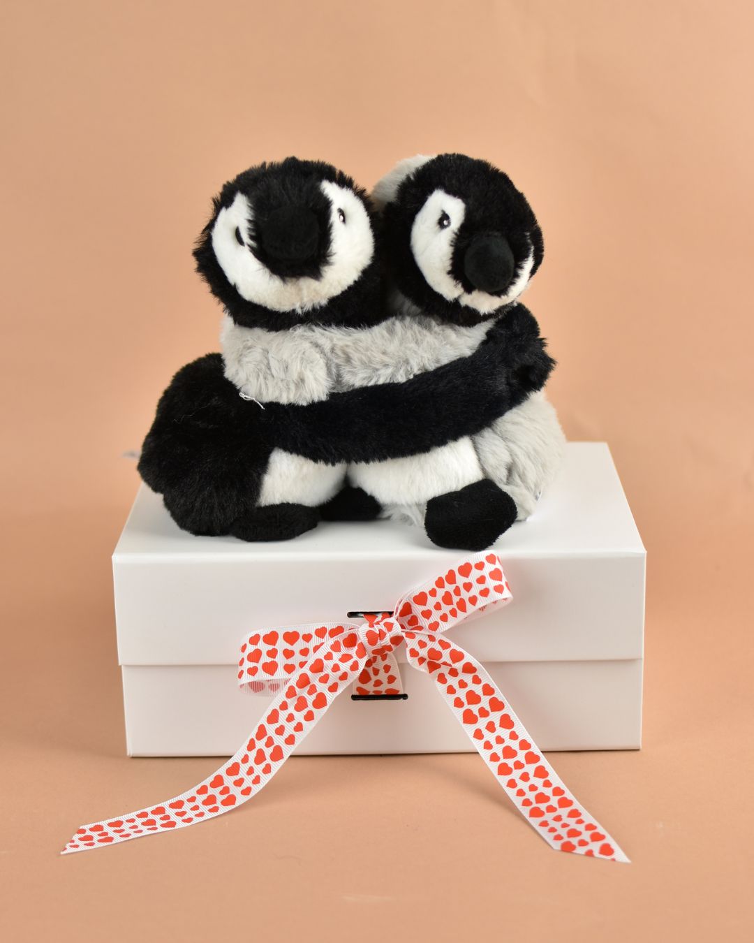 Warmies Hugging Penguins