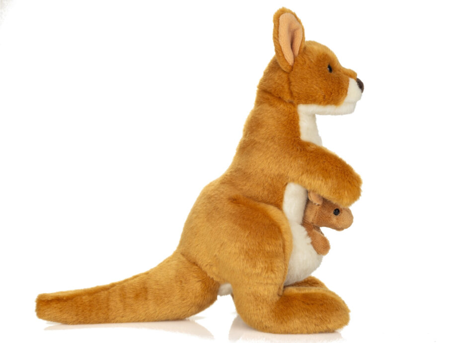 Kangaroo with Joey Soft Toy