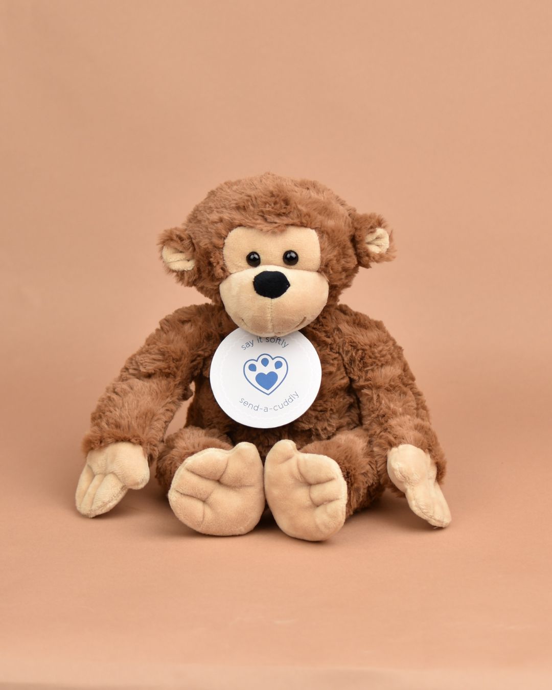 Monkey Soft Toy with gift message