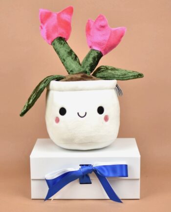 Large Cuddly Pink Tulip